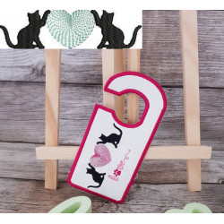 Stickdatei - Katzen Herz